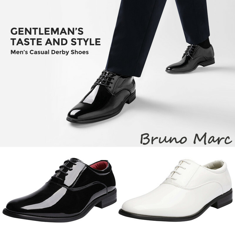 Туфли Bruno Marc Mens Faux Patent 